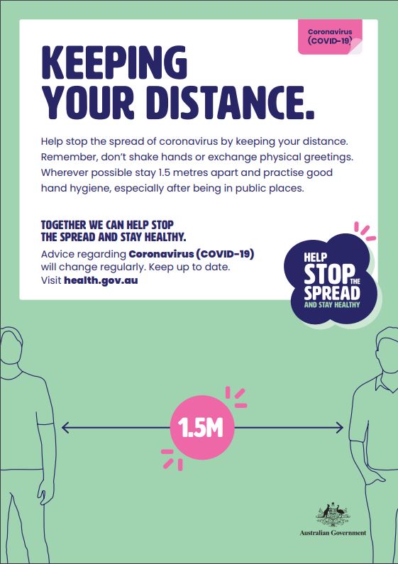 Corona Virus - Keeping Your Distance